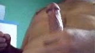 stroking my cock