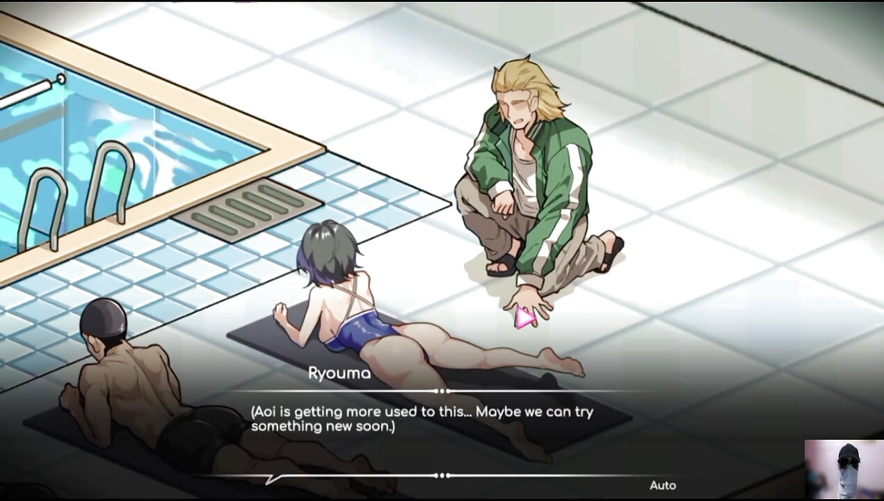 EP-2 "Lifeguard holic gameplay! NTR HENTAI GAME! I gave a cheating gf private swimming lessons!