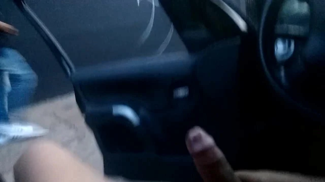 showing naked in the car