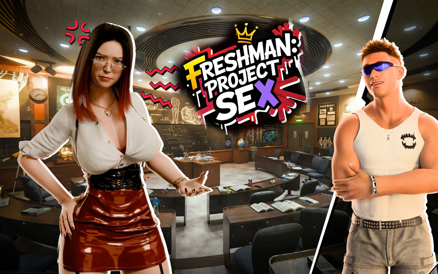 Freshman Project Sex Gameplay Part 1 - Ethan's First Chaotic Night at the Tavern