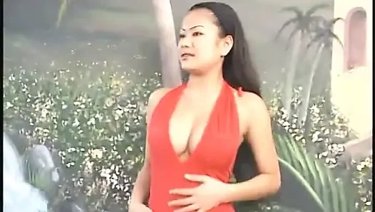 Stunning asian sucks and strokes two big ducks until she gets a nice facial