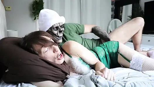 Stepdaughter Fucks Masked Stepdad - Omg That Wasn't My Boyfriend - Creampied Part 2