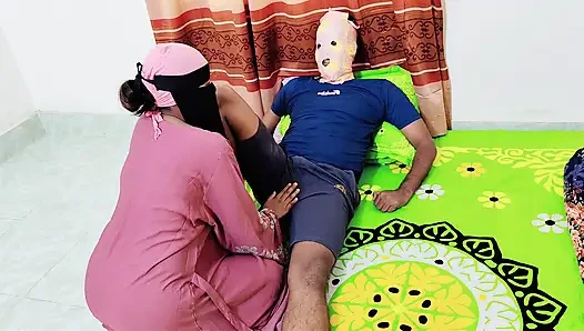 Hijabi stepmom want stepson big dick in her hairy pussy Desi hot xxx