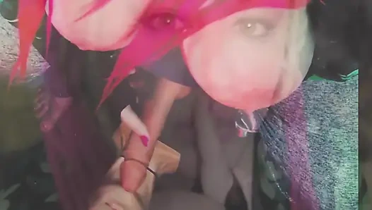 The Story of the Straight Guy Obsessed with the Cute Girls Cock Starring Goddess Lana