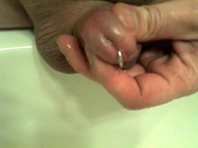 pissplay with spermstopper