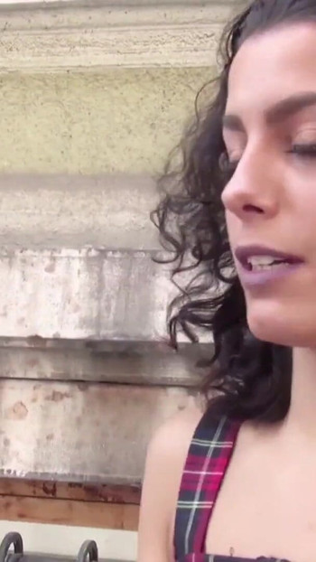 Emotional moment from "German Scout - 19yr old Teen Anaidha Star Seduce to Fuck"