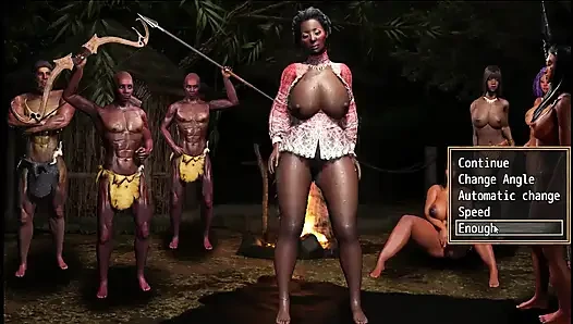 Struggle with sins  nyra (Tribal ) fucks infront of her tribe by her husband