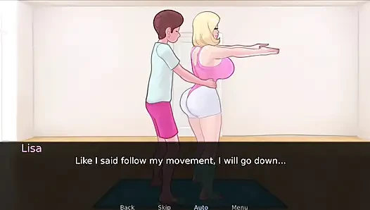 Sex note #6: Lisa let me help her to do yoga
