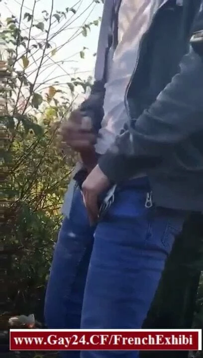 A French gay man jerked off dangerously near a highway