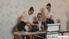 Babes - Office Obsession - Aidra Fox and Ariana Marie and Ma