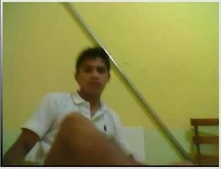various straight guys feet on webcam