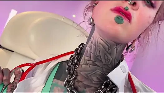 Bathtub Latex Tease + Solo Undress