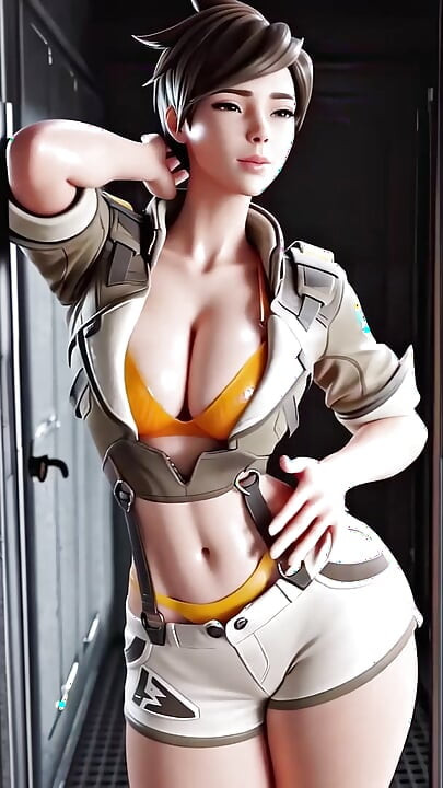 Tracer's Energic Dance (BLACKPINK - JUMP) OW 3D Dance