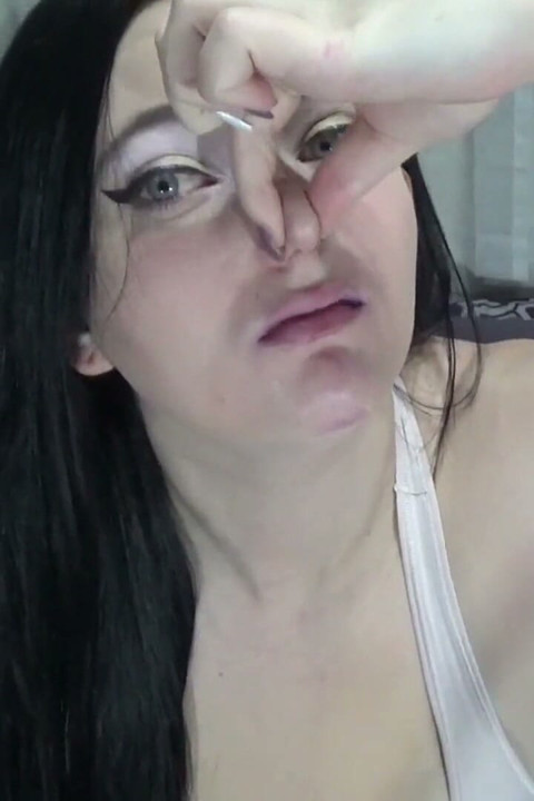 Kranke, rotzige Nieser