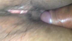 BBW anal close up