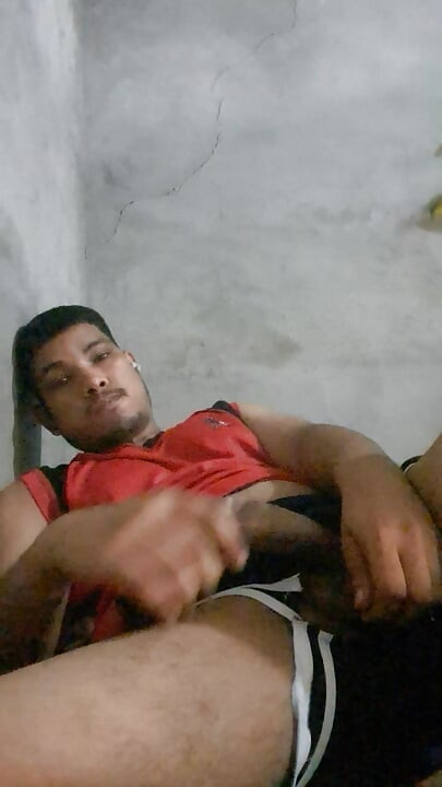 Alone Hot Boy masturbation and handjob big cock