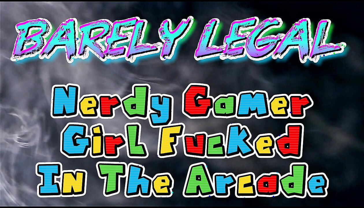 Barely Legal Nerdy Gamer Girl Fucked in the Arcade