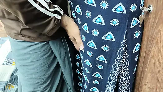 Neck kiss with lip lock in nighty