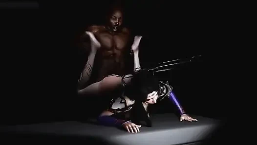 3 boyutlu kızıl tanrıça alevi uyandırıldı - 3 boyutlu animasyon hentai