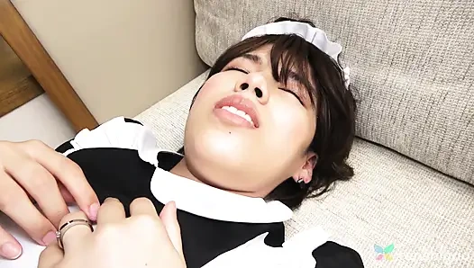 It’s a Nice Day for Hinata Nanase to Cheat on Her Husband by Sucking Cock!