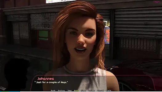 Haley Story # 14 - Adriana und Haley hatten einen sexy moment am pool ... Johannes fickte Adriana.