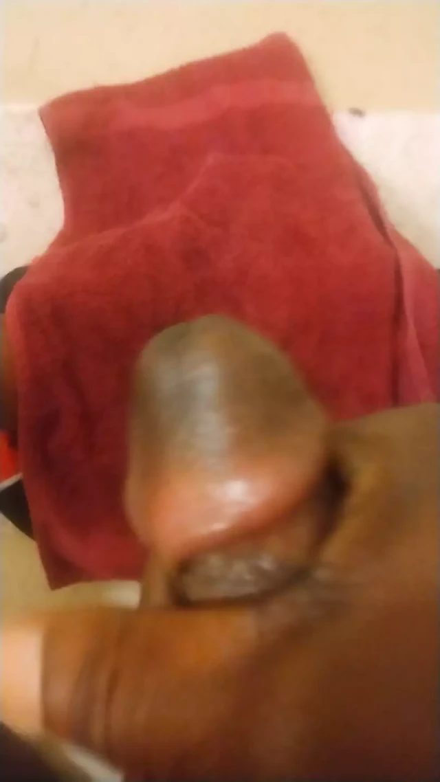 Bustin Alone...cum cum drip drip in the bathroom!