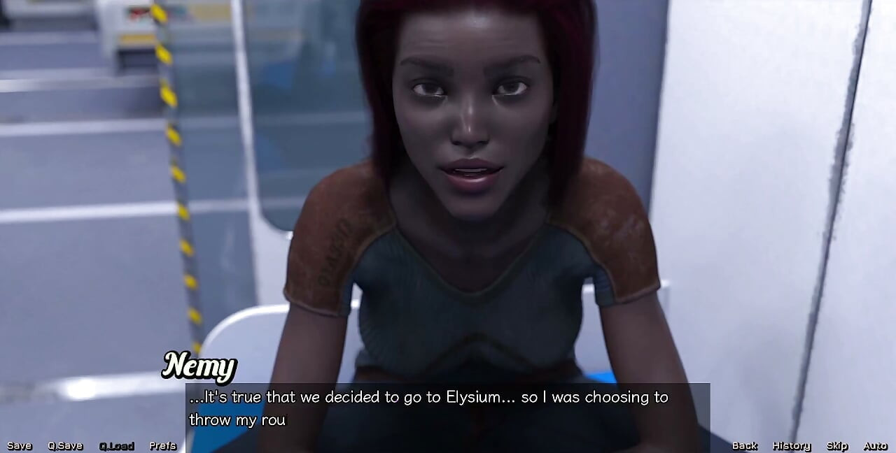 Stranded in Space - Meeting the New Black MILF