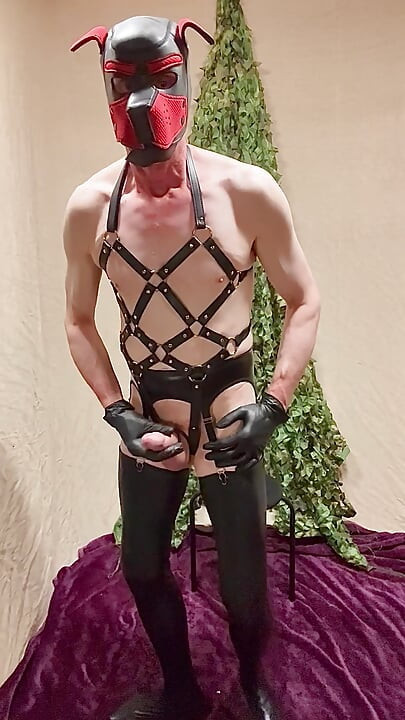 Mature Man Has Big Erection And Tight Balls
