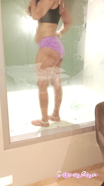 Sassy Riya Ready for Bath Sexy Body