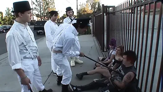 Dangerous gang-bang...