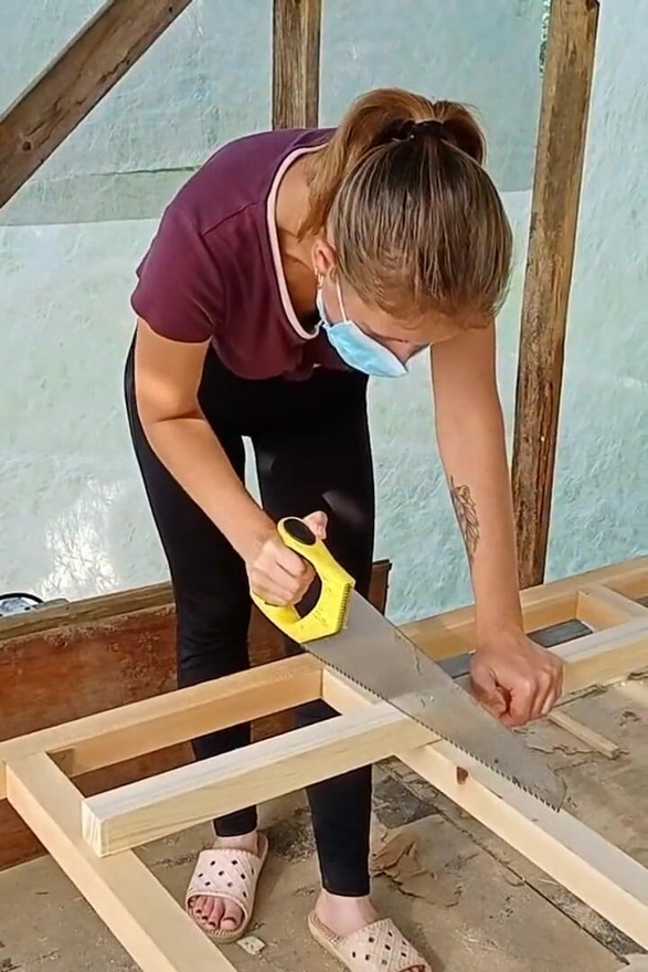 Naked wood work