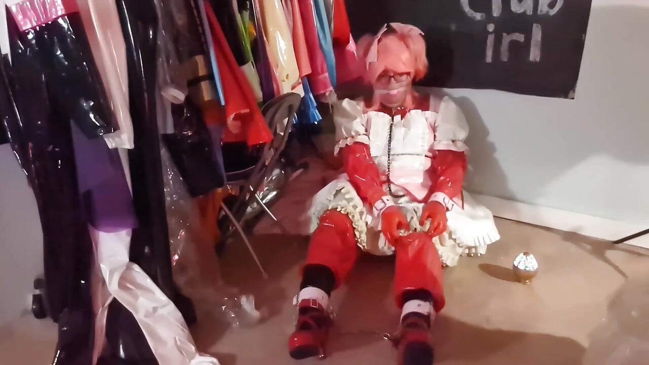 पीवीसी सूट जादुई लड़की madoka स्तरित और बाध्य