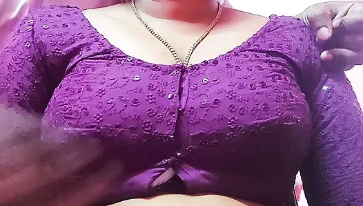 Village girl in saree, doing wonderful sex with affair person