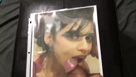Cum tribute request prachi