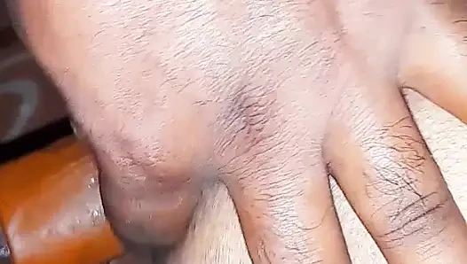 Today, after a long time, sister-in-law was fucked by making a mare.
