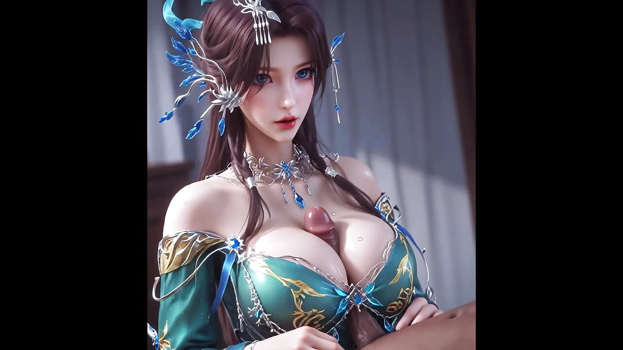 Menina 3D de outra simulação - 3D animation hentai