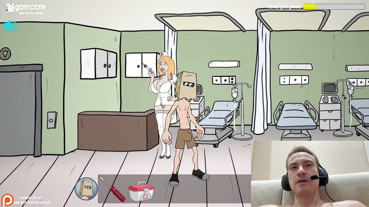 FuckerMen Hospital – Big Tits Nurse Sucks My Huge Cock  Adult Game Playthrough