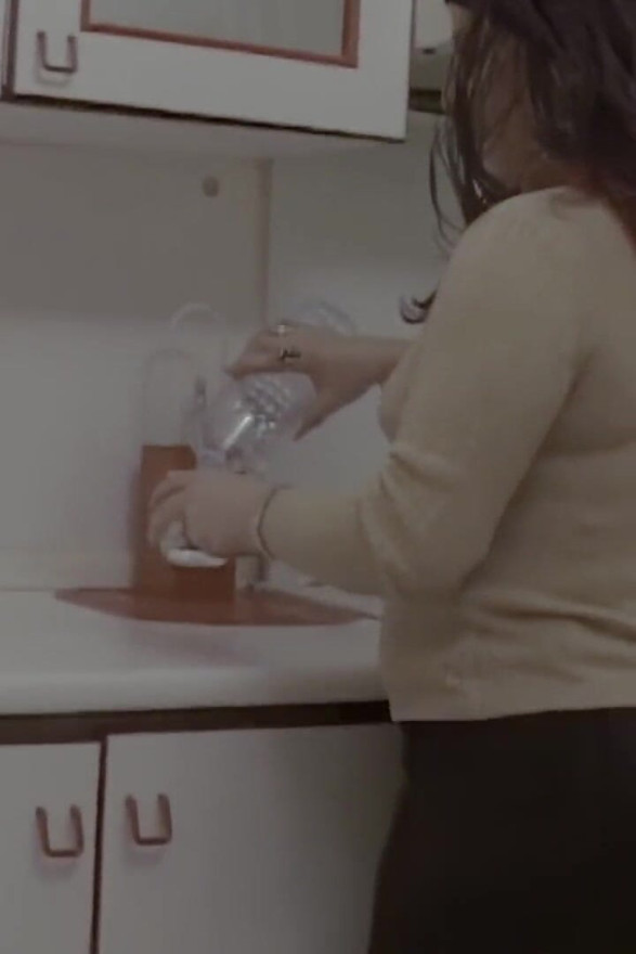 Her Boyfriend Slammed Her on the Kitchen Table