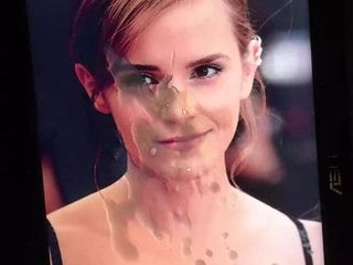 Tribut cu ejaculare cu Emma Watson