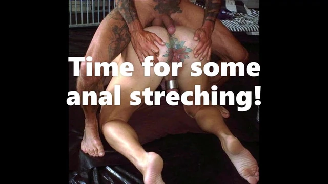 Anal streching!