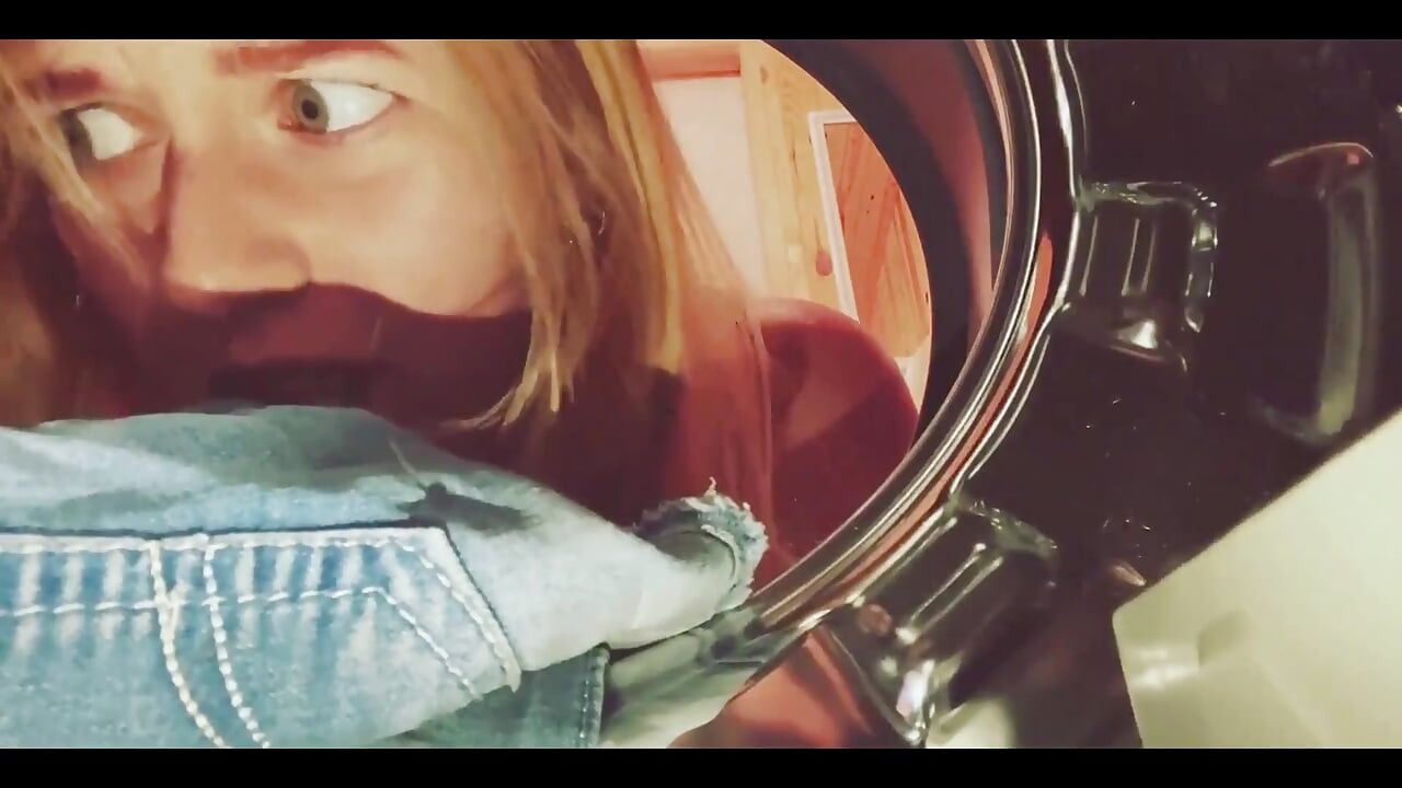 My Stepsister Got Stuck in the Washing Machine and I Decided to Help Her with My Big Dick