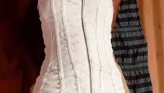 Black Teen Babe Stip for You