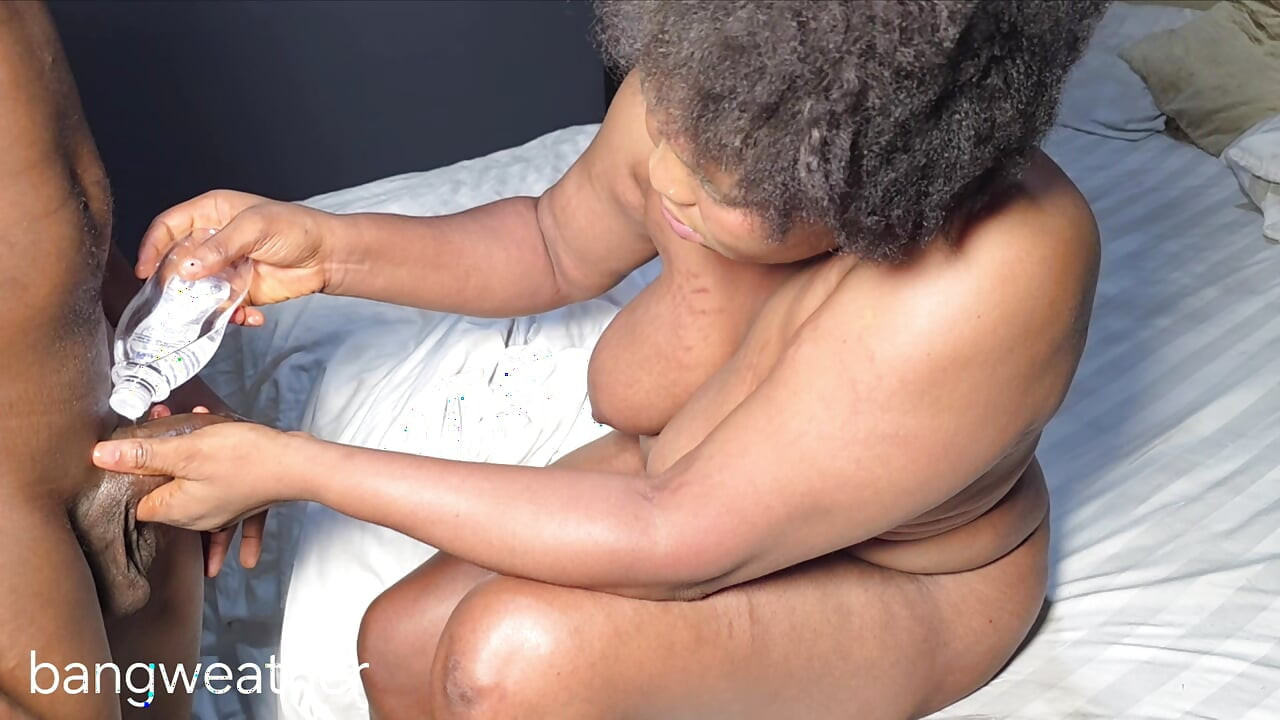 Ebony Enjoys Taking Fat Cock
