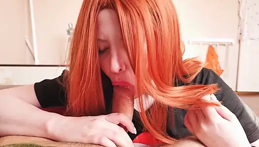 Redheaded bitch, narrow almost like a virgin