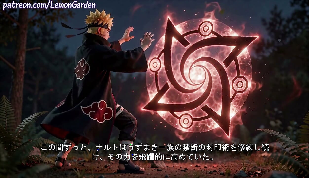 Die rosahaarige Kunoichi bekam den sex ihrer träume in Konohas verbotener Wald 3d Hentai Naruto x Sakura
