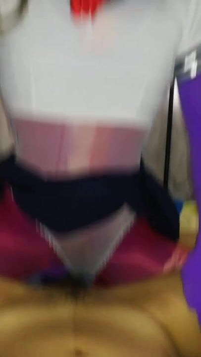 Nylon  doll  cumshot