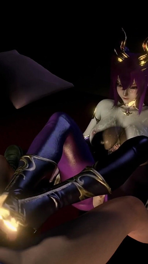 Zi Yan Virtual Vixen with a Booty Spell - 3D Animation