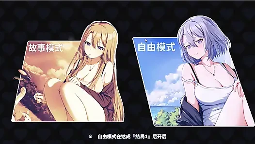 Permainan hentai - kamar ganda kebahagiaan - memek wanita berambut perak dientot