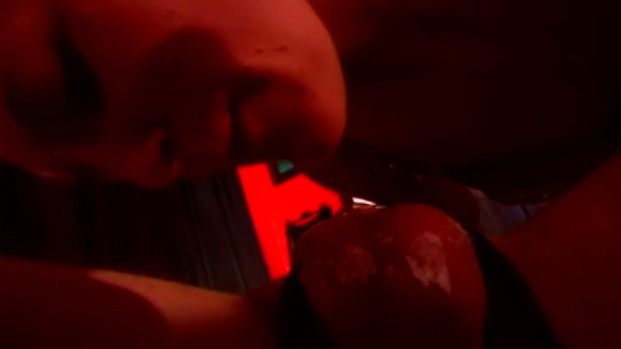 Dripping Hot Wax on Cum-soaked Tits and Stretched Holes