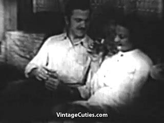 Pasangan seksi berkongkek berwap (vintaj 1930-an)